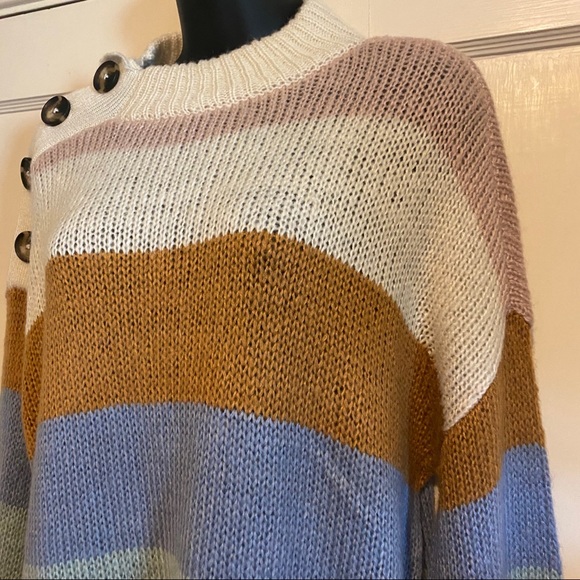 American Rag Striped oversized sweater XXL - Picture 16 of 16